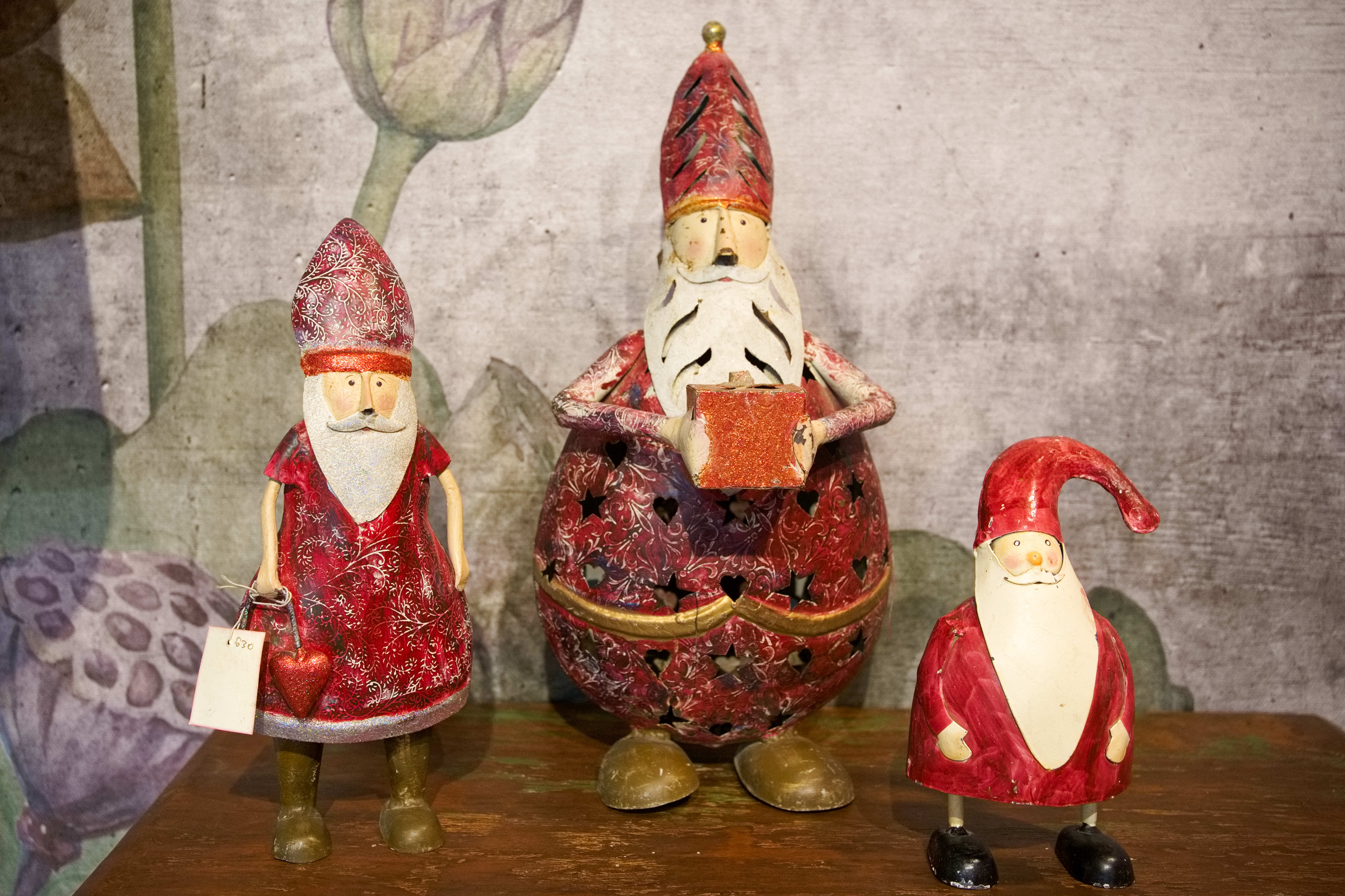 elementi decorativi babbo natale