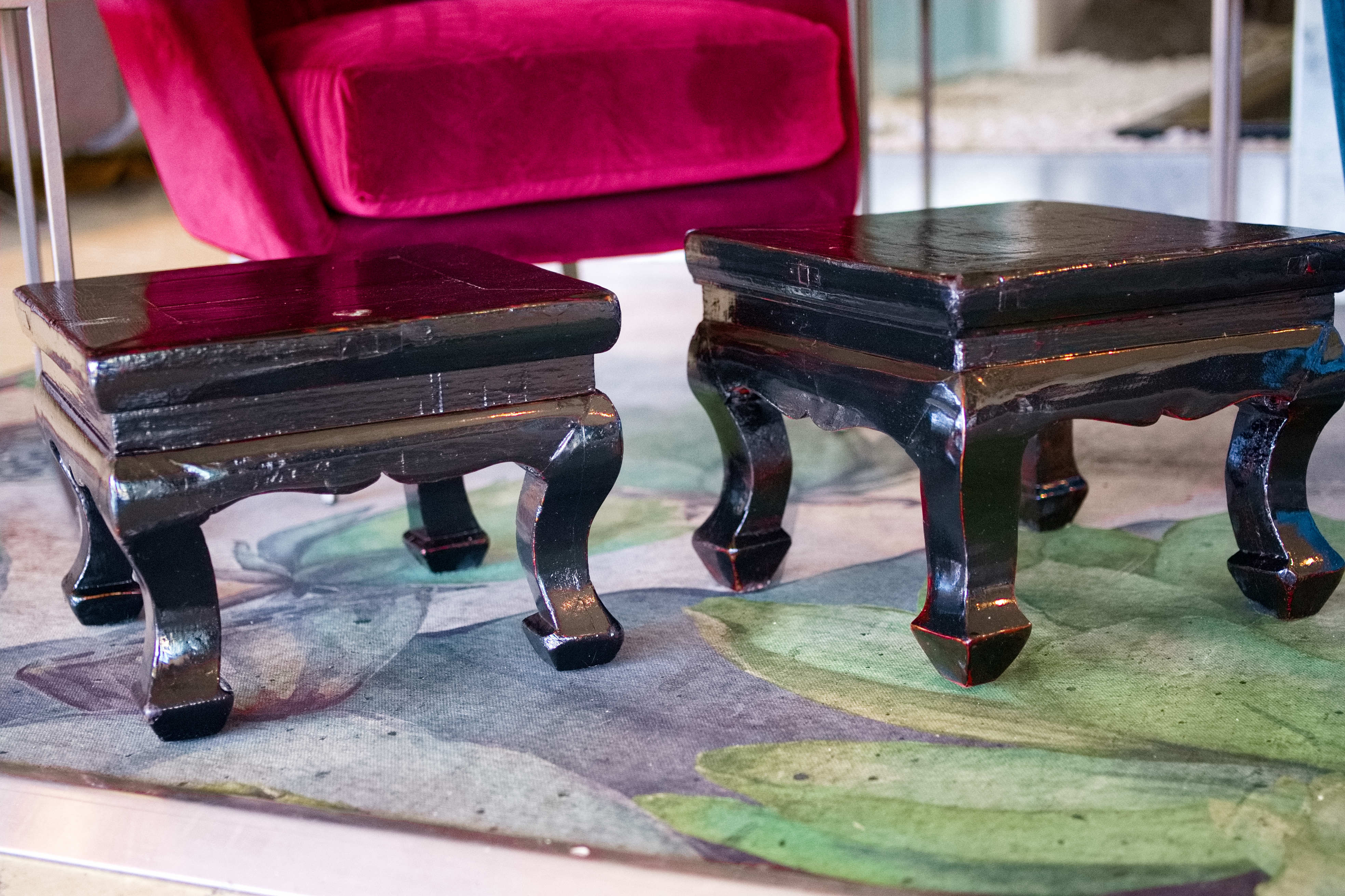 Tavolino Cinese in legno laccato