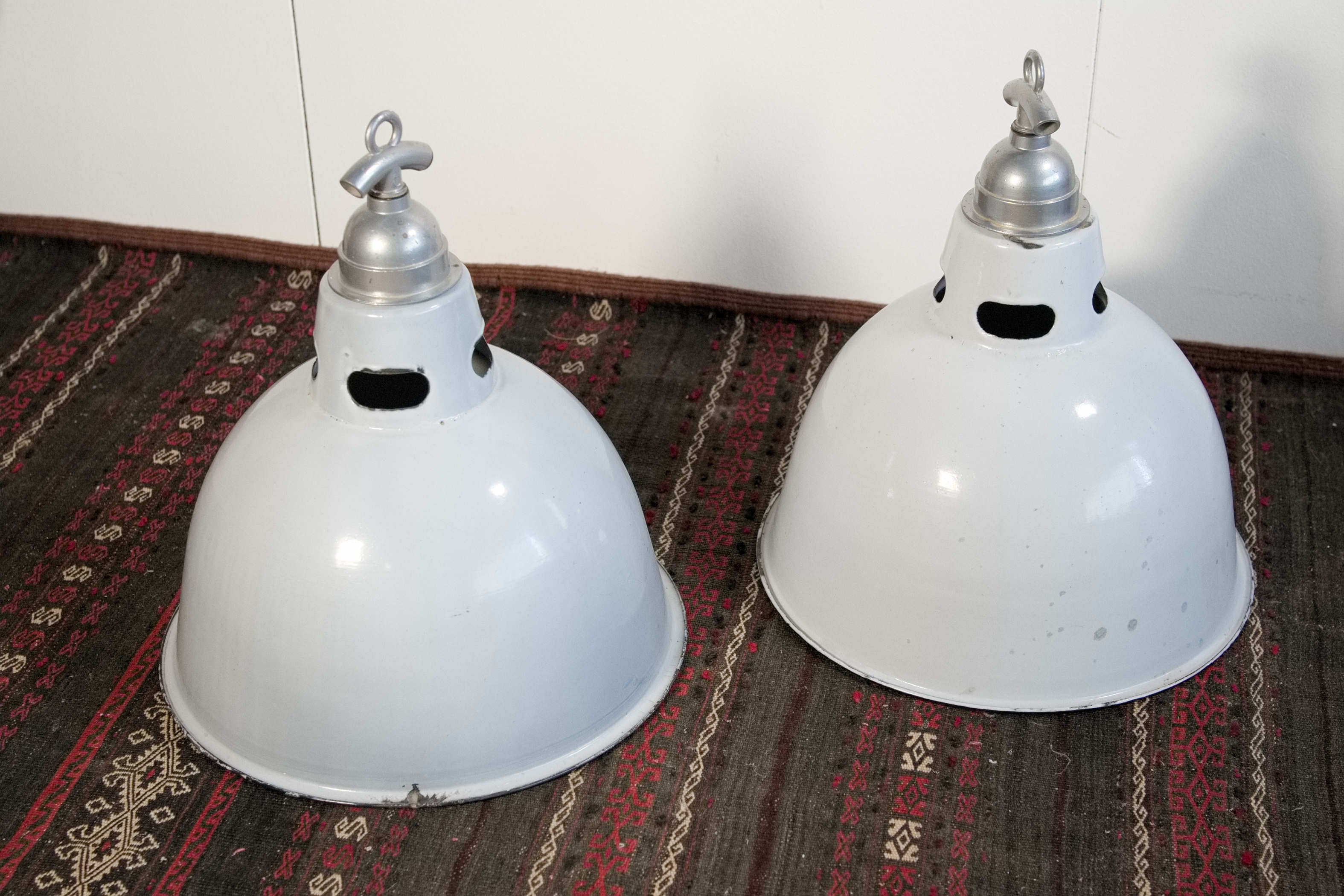 lampada industrial metallo