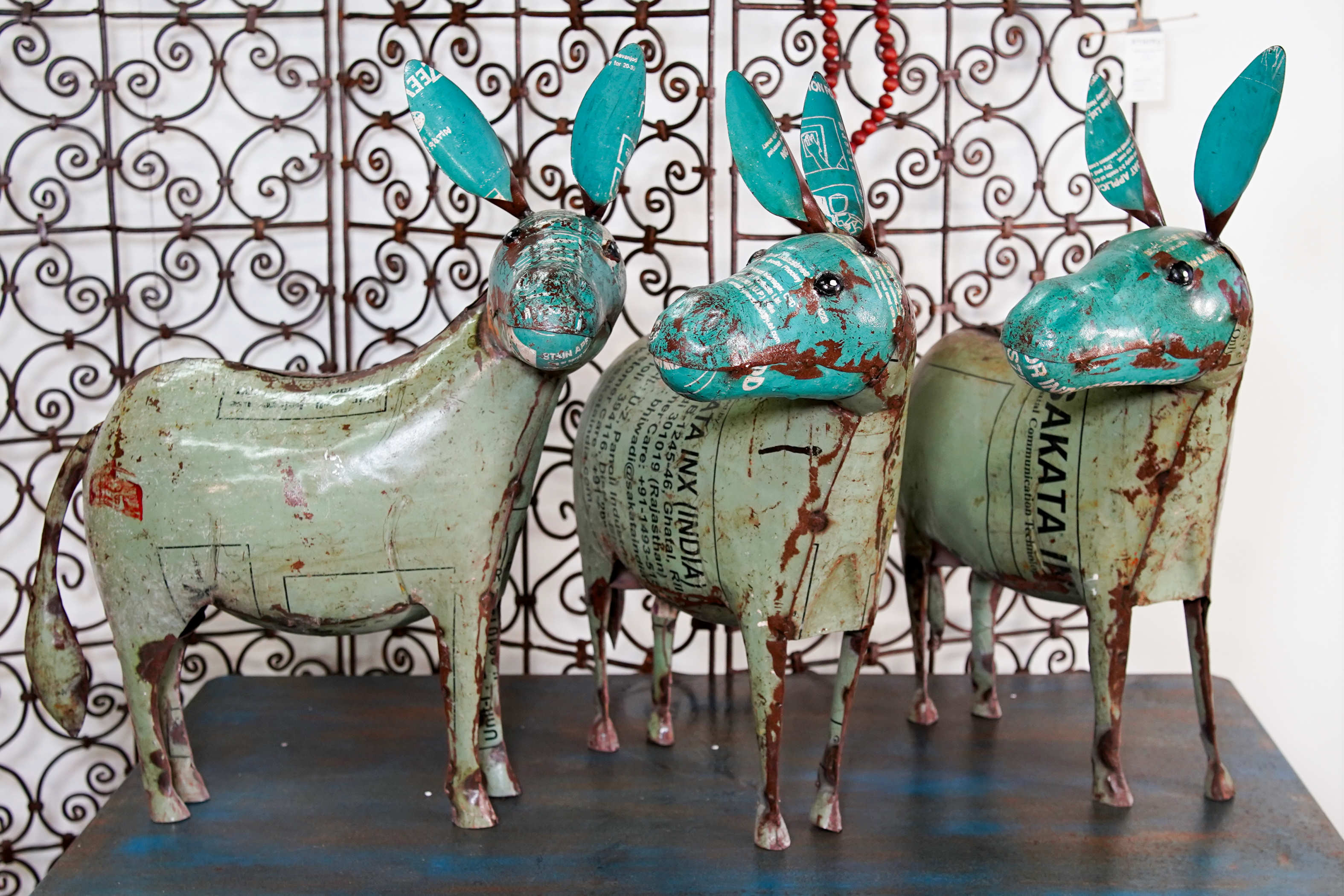 elementi decorativi in metallo