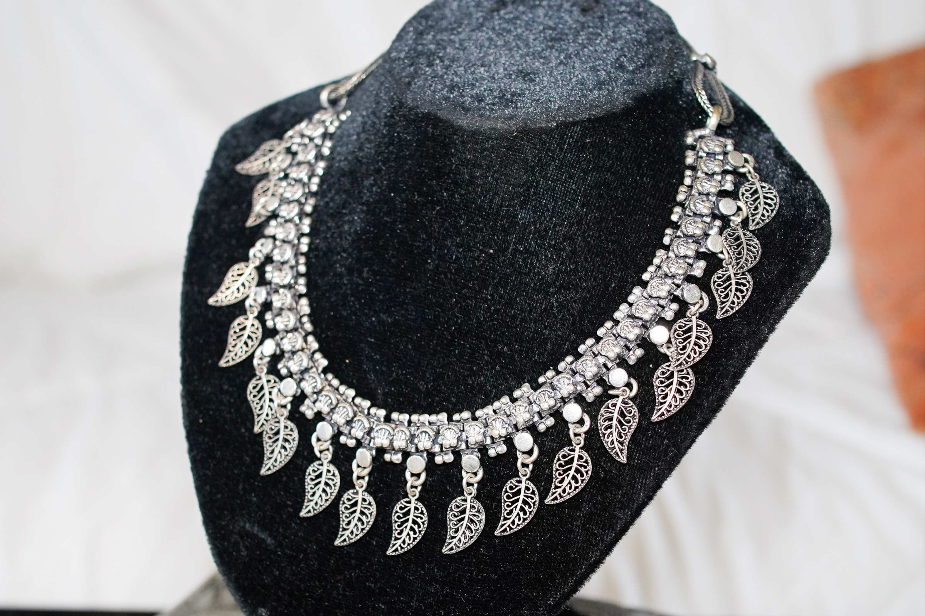collana in argento india
