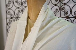 Particolare della texture e della consistenza della pura pashmina e cachemire.