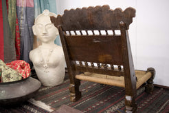 Particolare ravvicinato delle sfumature cromatiche e della finitura storica del teak.