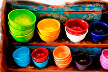 Carica l&#39;immagine nel visualizzatore di Gallery, Ciotole Marocco Smaltate Tilak, Cotte A Legna, Non A Gas,  Antica Tecnica Tipica Del Marocco. Disponibilità Di Vari Colori. Dimensioni Diametro 8/10/12/14 h 6/8cm