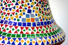 Carica l&#39;immagine nel visualizzatore di Gallery, Lampada Mosaico Campana India