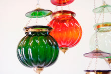 Carica l&#39;immagine nel visualizzatore di Gallery, Lampada Vetro Mix Color. Diametro 28 h25cm.