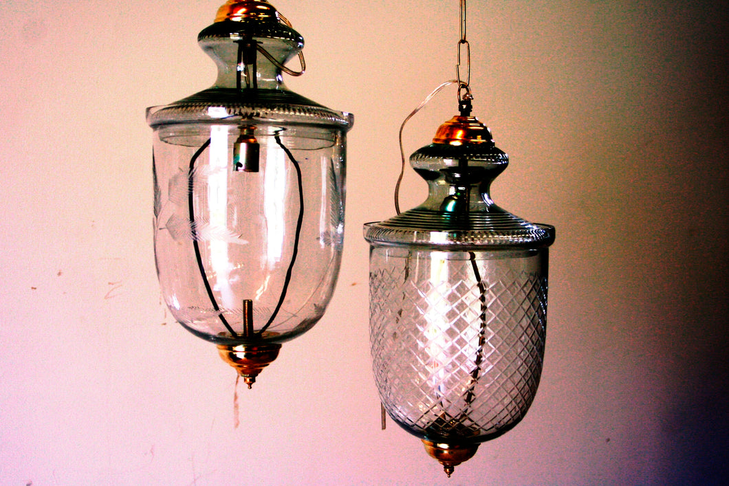 Lampade Vetro India Trasparente