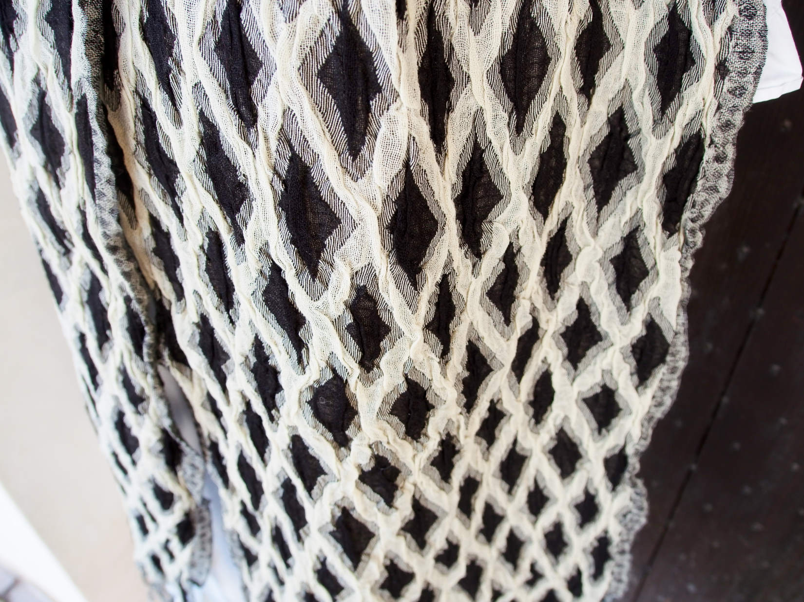 scialle in cotone cotone elasticizzato 
