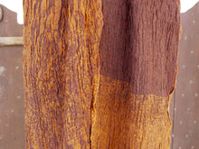 Carica l&#39;immagine nel visualizzatore di Gallery, sciarpa al 20 bicolor viola scuro / arancio