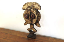 Carica l&#39;immagine nel visualizzatore di Gallery, antica statua Burkina Faso. dimensioni 18x7xh35cm.
