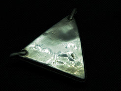 pendaglio indiano in argento e turchese  pezzo unico , lavorato artigianalmente  dimensioni lato 5,5  peso 52 gr 