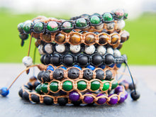 Carica l&#39;immagine nel visualizzatore di Gallery, bracciale con shungite    cod.BRAC14