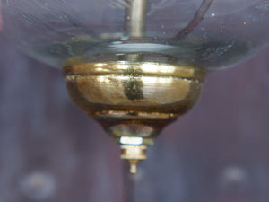 Lampada Vetro Decorata    cod.LVD1