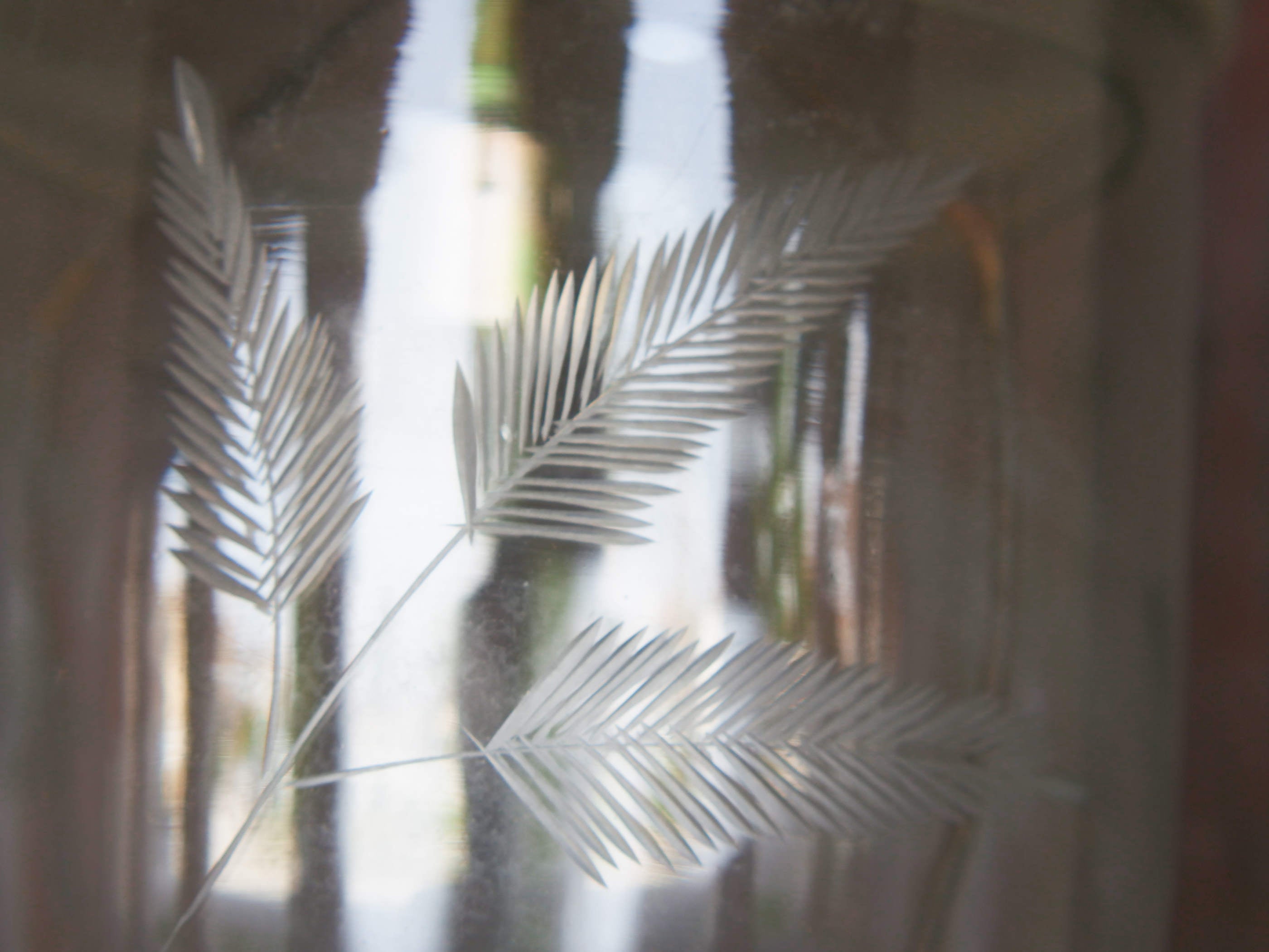 Lampada Vetro Decorata    cod.LVD1