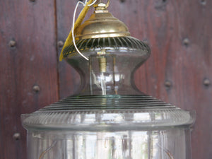 Lampada Vetro Decorata    cod.LVD1