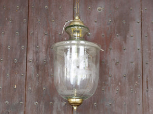 Lampada Vetro Decorata    cod.LVD1