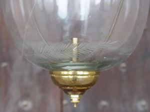 Lampada Vetro Decorata    cod.LVD1