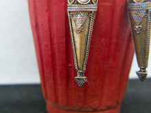 Carica l&#39;immagine nel visualizzatore di Gallery, vecchi orecchini indiani in argento   pezzo unico  dimensioni 8x4 cm  peso 10 gr