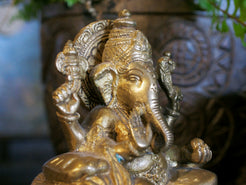 Formato dalle parole gana (tanti, tutti) e isha (signore), Ganesha significa letteralmente "Signore dei gana" dove gana può essere interpretato come "moltitudine", facendo assumere al nome il significato di "Signore di tutti gli esseri .