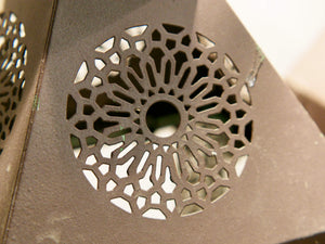 Lanterna Metallo E Vetro cod.LI0015
