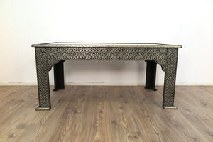 Tavolino Marocco Argentone. Dimensioni 120x60xh55cm.