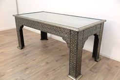 Tavolino Marocco Argentone. Dimensioni 120x60xh55cm.