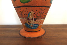 Carica l&#39;immagine nel visualizzatore di Gallery, Vaso In Metallo Dipinto   cod.VRAJ17