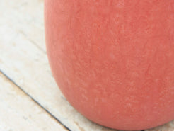 Vaso tadelakt, un intonaco di origine marocchina tipico della città di Marrakech, un metodo completamente ecologico basato sull'utilizzo di calce idrata, sapone nero, pigmenti naturali e cere. Dimensioni Diametro 21 h51cm