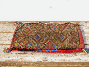 tessuto berbero marocchino , sacca tappeto copricuscino arazzo...AM05