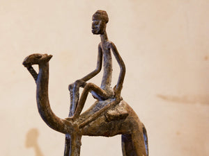 Antica statua cammello Mali  cod.BR061