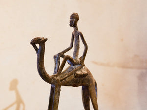 Antica statua cammello Mali  cod.BR061
