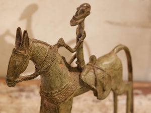Antica statua guerriero Mali  cod.BR070