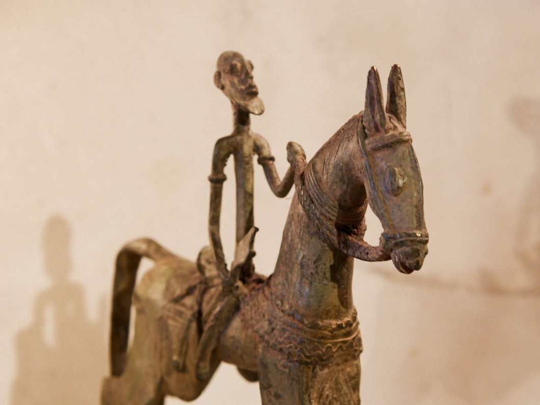 Antica statua guerriero Mali  cod.BR070