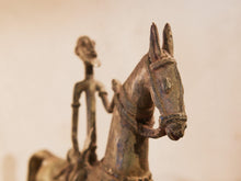 Carica l&#39;immagine nel visualizzatore di Gallery, Antica statua guerriero Mali  cod.BR070