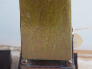 Coppia candelabri in metallo dipinti Indiani.  Dimensioni 14x14 h 66 cm, 14x14 h 46 cm.   per ulteriori info o foto mail info@etniko.it whatsapp 0039 3338778241 etsy / ig / fb : etnikobycrosato