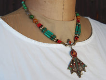 Carica l&#39;immagine nel visualizzatore di Gallery, collana nepalese / tibetana    cod.COLL160