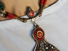 Carica l&#39;immagine nel visualizzatore di Gallery, collana nepalese / tibetana    cod.COLL160