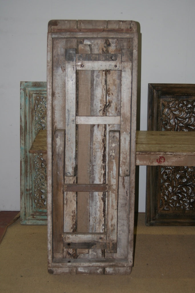 Tavolo Teak India con Gambe Pieghevoli. Dimensioni 150x53xh77cm.