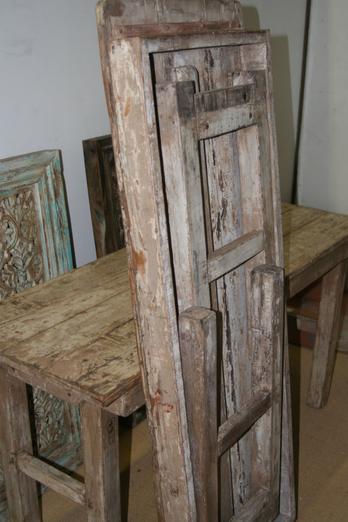Tavolo Teak India con Gambe Pieghevoli. Dimensioni 150x53xh77cm.