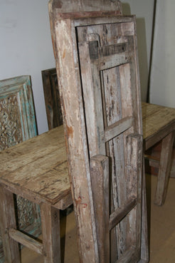 Tavolo Teak India con Gambe Pieghevoli. Dimensioni 150x53xh77cm.