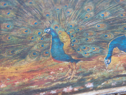 Scatola in latta vintage. Provenienza India.  Dimensioni 28x21 h6cm