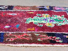 Carica l&#39;immagine nel visualizzatore di Gallery, Tappeto Marocco boucherouite multicolor. Dimensioni 130x210cm