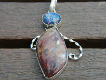Carica l&#39;immagine nel visualizzatore di Gallery, pendaglio indiano hand made in argento fatto a mano con  diaspro . catena o collane disponibili da abbinare.   misure pendaglio 8x5 spessore 0.5 cm   peso 20 grammi  offerta scontato del 50 %    per altri modelli, foto o info  watshapp 0039 3338778241 mail ifo@etniko.it ig/fb/ebay : etnikobycrosato