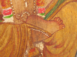 Quadro raffigurante ganesh. Pezzo unico.dimensioni 53x68 profondità 4 cm