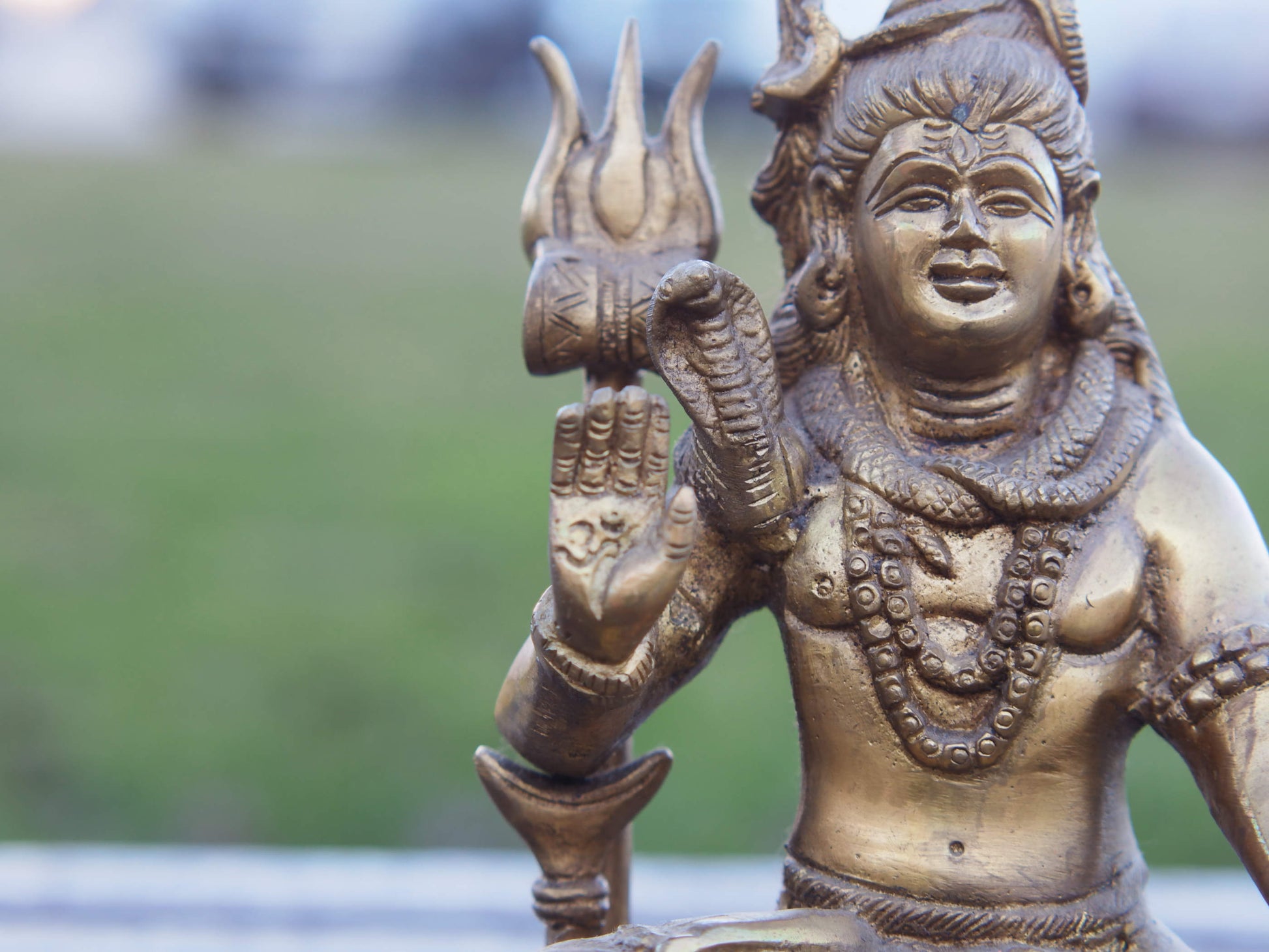 statua indiana in bronzo raffigurante shiwa , shiva . peso 1600 gr misure 18 x 14 x 10 cm