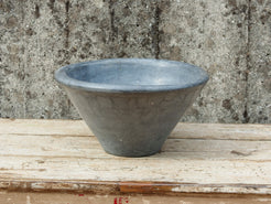 Vaso, ciotola tadelakt, un intonaco di origine marocchina tipico della città di Marrakech, un metodo completamente ecologico basato sull'utilizzo di calce idrata, sapone nero, pigmenti naturali e cere. Dimensioni Diametro 36 h19cm.