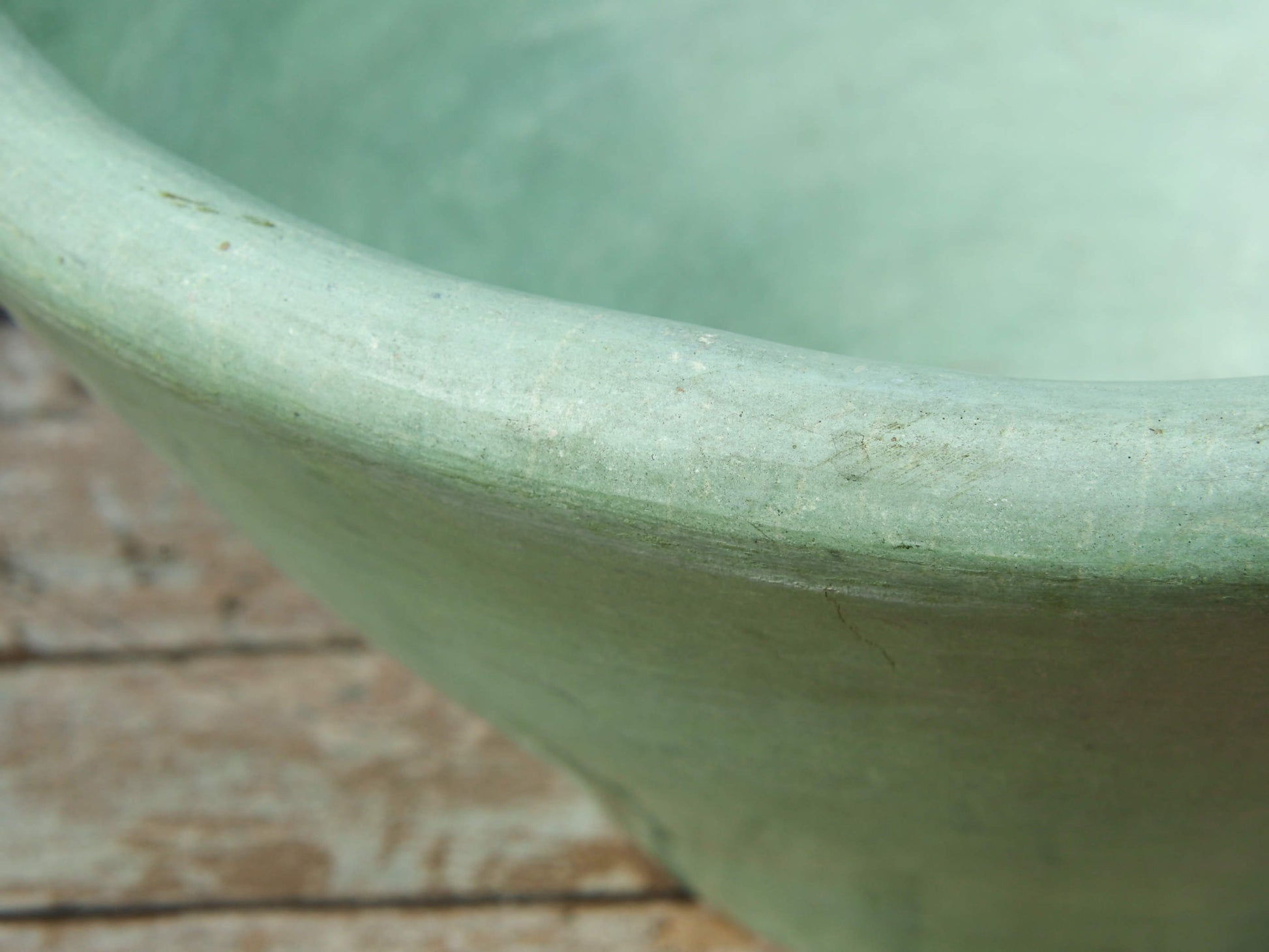 Vaso, ciotola tadelakt, un intonaco di origine marocchina tipico della città di Marrakech, un metodo completamente ecologico basato sull'utilizzo di calce idrata, sapone nero, pigmenti naturali e cereDimensioni Diametro 37 h19cm.