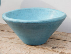 Vaso, ciotola tadelakt, un intonaco di origine marocchina tipico della città di Marrakech, un metodo completamente ecologico basato sull'utilizzo di calce idrata, sapone nero, pigmenti naturali e cere. Dimensioni Diametro 40 h19cm.