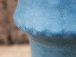 Vaso tadelakt, un intonaco di origine marocchina tipico della città di Marrakech, un metodo completamente ecologico basato sull'utilizzo di calce idrata, sapone nero, pigmenti naturali e cere. Dimensioni Diametro 22 h37cm.